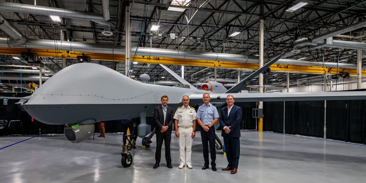 GA-ASi terminó el primer MQ-9A Reaper Block 5 para los Países Bajos