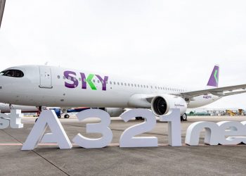 La aerolínea chilena SKY recibe su primer A321neo