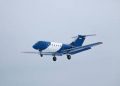 Primer vuelo del avión eléctrico ruso Yak-40LL