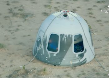 Regreso de la New Shepard