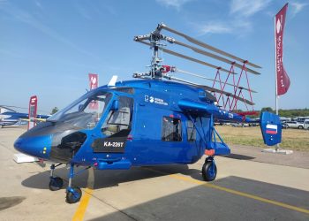 Russian Helicopters presenta en MAKS 2021 la última modificación de su Climber Ka-226T
