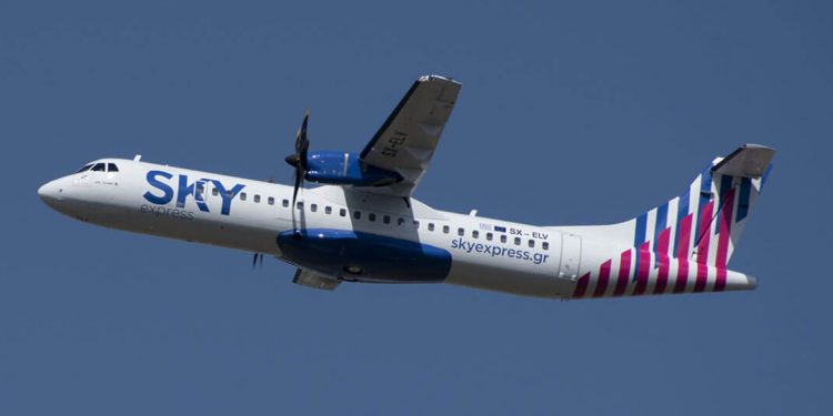 Sky Express moderniza su flota con un ATR 72-600