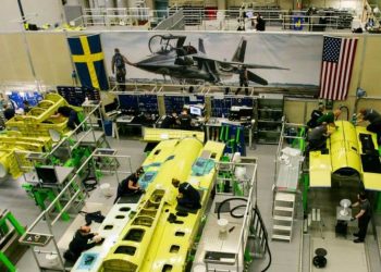 Saab entrega la segunda sección del fuselaje de popa del T-7A Red Hawk