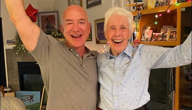 La veterana Wally Funk volará al espacio con Bezos en el primer vuelo tripulado de New Shepard