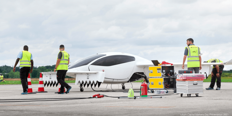 Lilium reanudó las pruebas de vuelo del demostrador de tecnología eVTOL