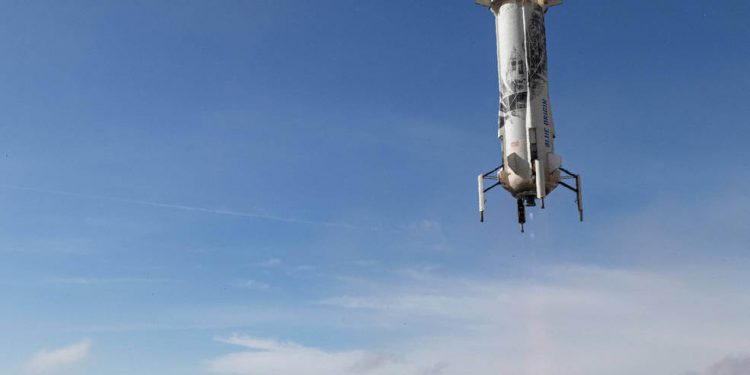 New Shepard completó con éxito su 17 misión