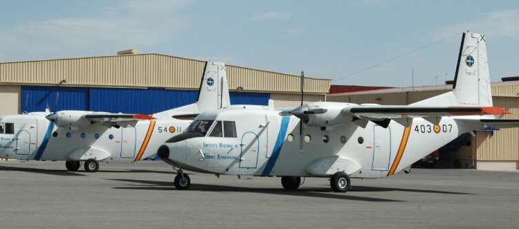 El Ejército del Aire operará dos aviones CASA C-212 del INTA