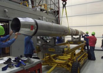 El instrumento EVE del satélite SDO de la Nasa, listo para su vuelo de calibración