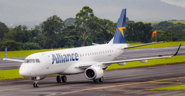 Flota de E190 de Alliance Airlines