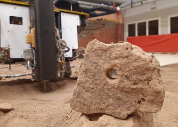 Primer éxito de perforación profunda para ExoMars