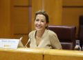 La ministra de Transportes, Movilidad y Agenda Urbana, Raquel Sánchez,
