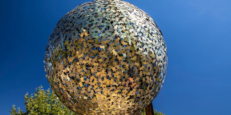 Sistema Solar a escala de Ciudad Rodrigo