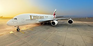 Un A380 de Emirates