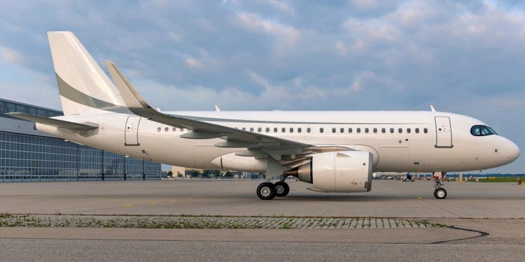 ACJ presenta el avión ACJ319neo de K5-Aviation en la NBAA-BACE