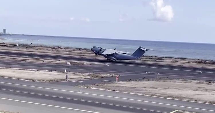 Adiestramiento europeo de reabastecimiento en vuelo en Lanzarote