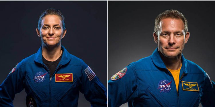 Astronautas Mann y Cassada