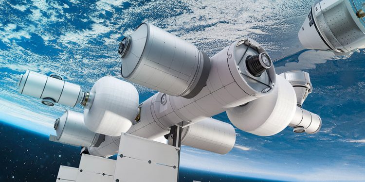 Blue Origin y Sierra Space construirán una estación espacial comercial