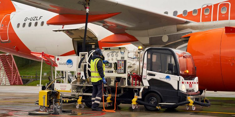 EasyJet opera todos sus vuelos de Gatwick a Glasgow con combustible sostenible de aviación
