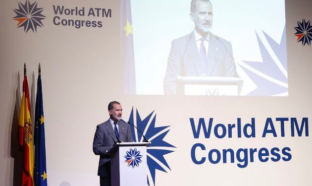 El Rey inauguró el Congreso Mundial de Gestión de Tráfico Aéreo