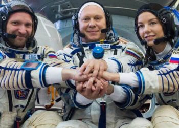 Lanzamiento de la Soyuz MS-19 con la actriz Yulia Persild y el cineasta Klim Shipenko a bordo