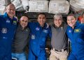 Astronautas en la ISS