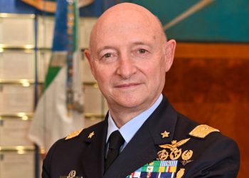 El general Luca Goretti, jefe de Estado Mayor de la Fuerza Aérea Italiana