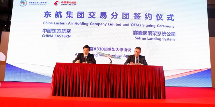 Firma entre China Eastern y Safran