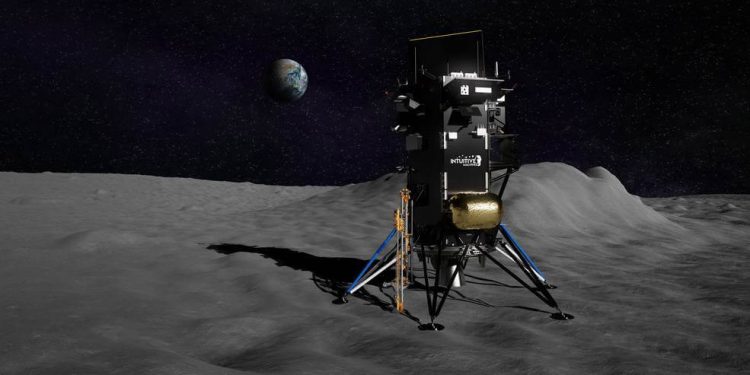 La Nasa anuncia la ubicación del lugar de alunizaje del taladro lunar