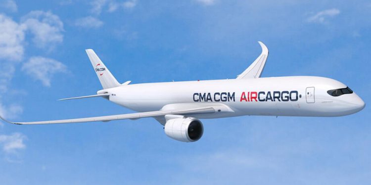 Un A350F de CMA-CGM
