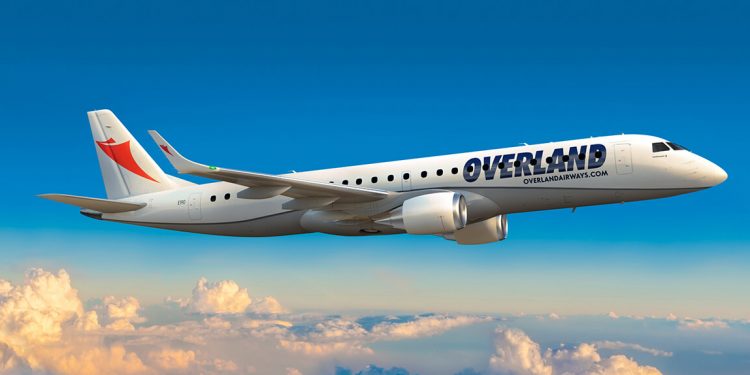 Un E190 de Overland