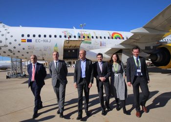 Vueling realizó su primer vuelo con combustible sostenible