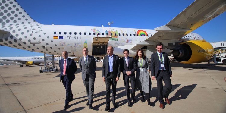 Vueling realizó su primer vuelo con combustible sostenible