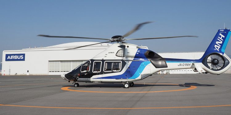 Airbus entregó el primer H160 en Japón
