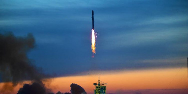 China lanzó el grupo de satélites Shijan-6 05