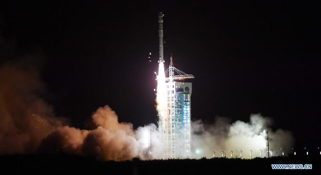 China lanzó su satélite Tianhui-4
