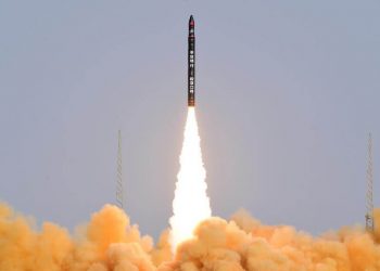 China lanzó un cohete CERES-1 Y2 con cinco satélites