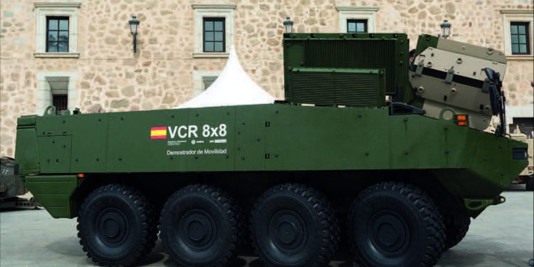 El VCR 8x8 del Ejército español contará con la última tecnología en sistemas de navegación de GMV