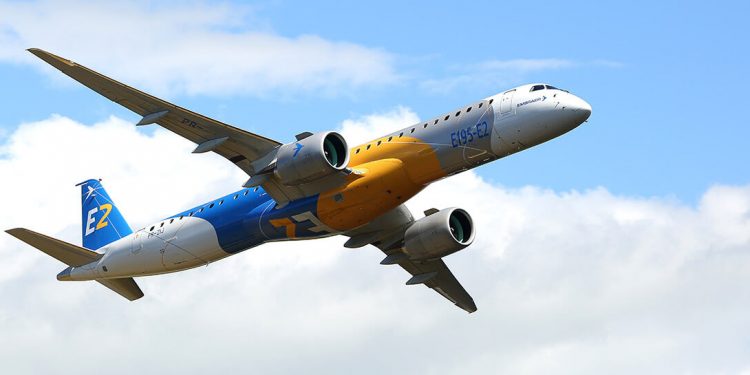 Embraer y Pratt & Whitney se asocian en el programa de vuelo 100% SAF