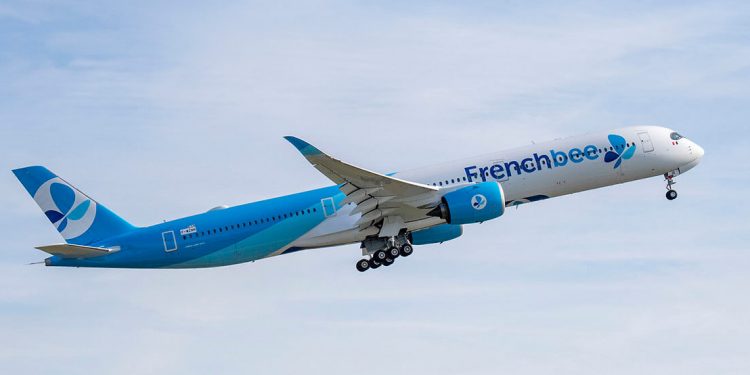 La aerolínea French bee recibe su primer A350-1000