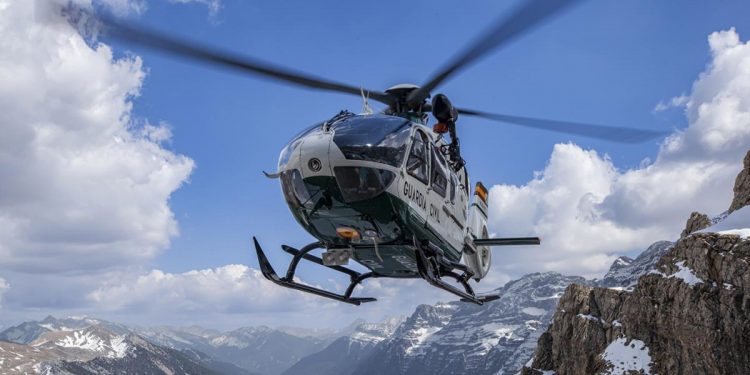 Helicóptero H135 de la Guardia Civil
