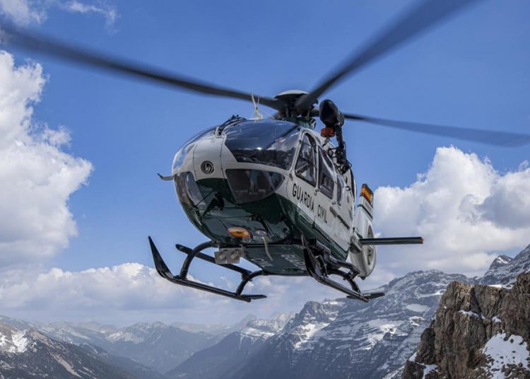 Helicóptero H135 de la Guardia Civil