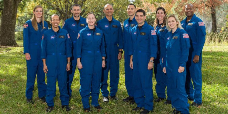 Nuevos astronautas de EEUU