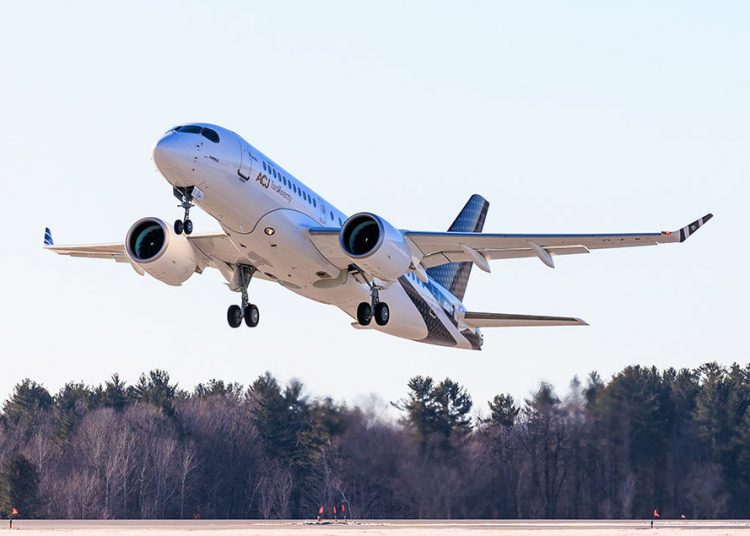 Primer vuelo del recién lanzado ACJ TwoTwenty