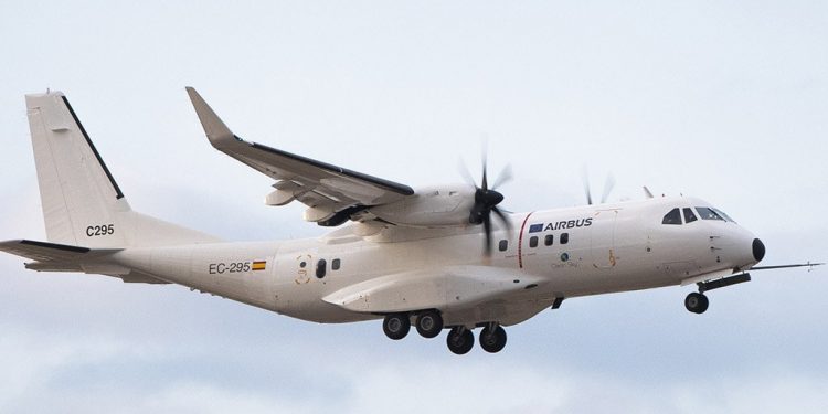 El Airbus C295 de Clean Sky 2 realiza su vuelo inaugural