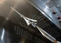 Someten a una maqueta del X-59 supersónico de la Nasa al túnel del viento