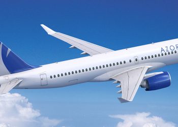 Un A220 de Azorra