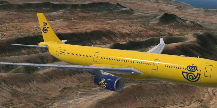 Un A330 de Correos Cargo