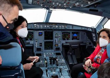 Robles en el A330