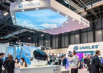 Stand de UMILES en Expodrónica