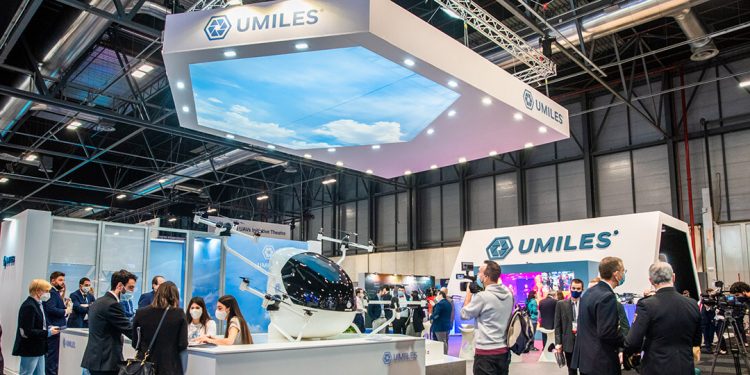 Stand de UMILES en Expodrónica